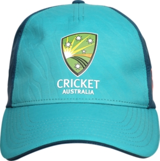 Fuera de servicio Implementar un millón Unisex CRICKET AUSTRALIA REPLICA TRAINING CAP | Lagoon | Headwear | ASICS  Australia