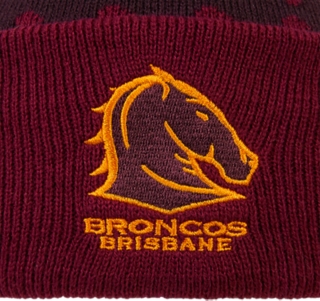 BRISBANE BRONCOS TRAINING BEANIE, Image 4 of 6