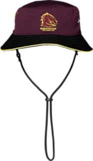 Unisex BRISBANE BRONCOS BUCKET HAT, Deep Mars, Headwear