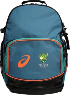 CRICKET AUSTRALIA BACKPACK 45L Unisex Deep Sea Teal Bags Backpacks and Duffles ASICS Australia