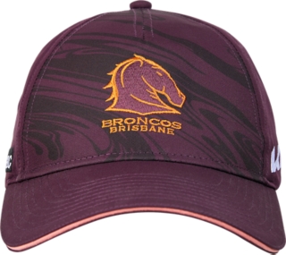 Unisex BRISBANE BRONCOS TRAINING CAP, Deep Mars