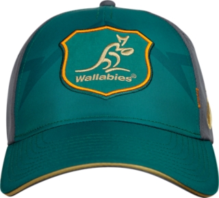 Unisex WALLABIES MEDIA CAP Velvet Pine Unisex Rugby Union