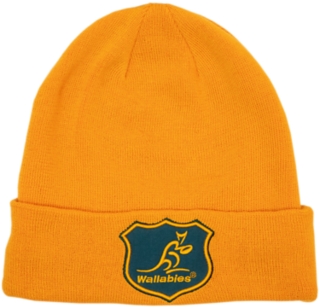 Unisex WALLABIES MATCH DAY BEANIE Wallabies Gold Unisex Rugby Union
