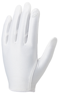 インナーグローブ 守備用手袋 ホワイト ホワイト メンズ 野球用品 Asics