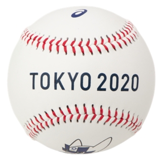 記念ボール 東京オリンピックマスコット ホワイト メンズ 野球用品 Asics