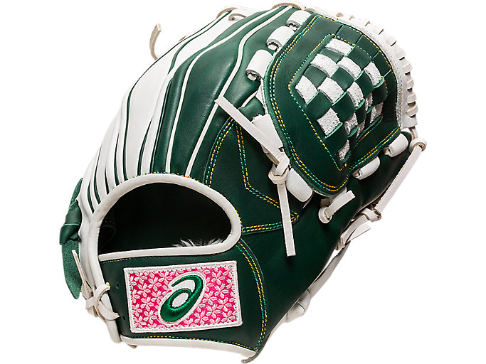 Alternative image view of SHIKISAI 内野手外野手兼用 内野手・外野手兼用, グリーン/ホワイト