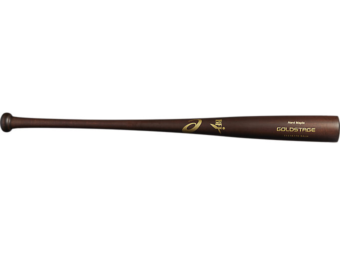 Image 1 of 3 of Men's ブラウン GOLDSTAGE 硬式木製バット 北米メイプル メンズ 野球用品