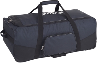 ヘルメット兼キャッチャーズギアケース キャスター付き ブラック メンズ スポーツバッグ Asics