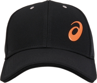 Unisex GEL SPIRAL CAP | Performance Black/Shocking Orange