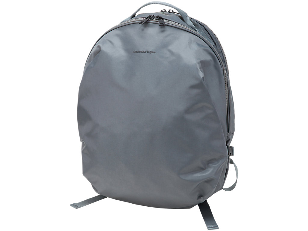 Asics Basics Onitsuka Tiger Black Grey Sports Backpack Rucksack Bag 113933-0900 