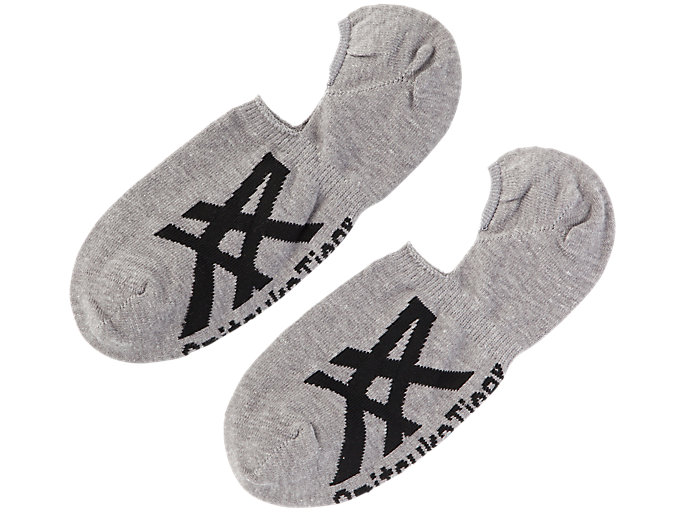 Image 1 of 8 of Unisex Heather Grey/Black INVISIBLE SOCK UNISEX ACCESSORIES