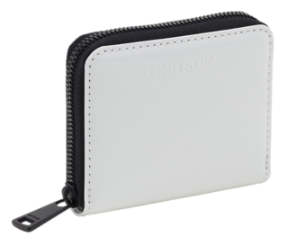 THE ONITSUKA SMALL ZIP WALLET REAL WHITE 3183A519