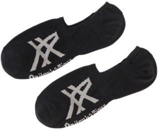 INVISIBLE SOCKS BLACK/HEATHER GREY