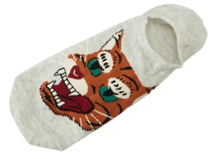 INVISIBLE SOCKS HEATHER GREY