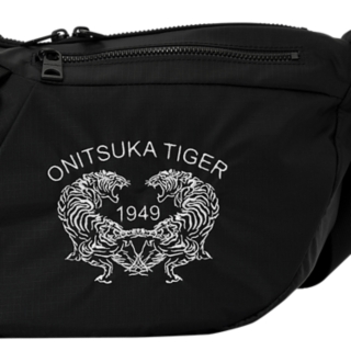 UNISEX MESSENGER BAG | Black/White | Accessories | Onitsuka Tiger