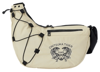 Unisex MESSENGER BAG | Beige/Black | UNISEX ACCESSORIES | Onitsuka