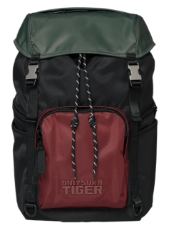 Onitsuka Tiger BACK PACK BLACK/BURGUNDY 3183B013