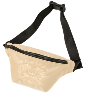 Onitsuka Tiger WAIST POUCH LIGHT BEIGE/RED 3183B036