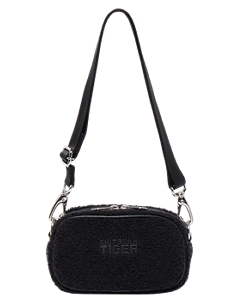 Onitsuka Tiger SMALL SHOULDER BAG BLACK 3183B147 Onitsuka Tiger SMALL SHOULDER BAG BLACK 3183B147