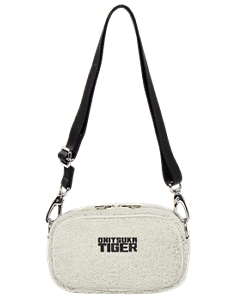 Onitsuka Tiger SMALL SHOULDER BAG BLACK 3183B147 Onitsuka Tiger SMALL SHOULDER BAG BLACK 3183B147