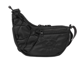 Alternative image view of SMALL MESSENGER BAG,  Black/Black