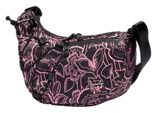 Onitsuka Tiger P SMALL MESSENGER BAG PINK/BLACK 3183B196