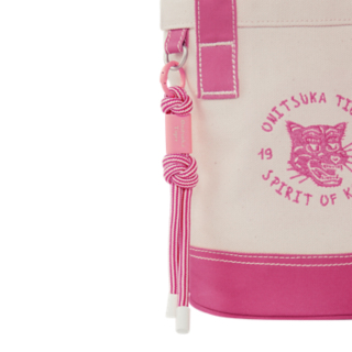 MINI CANVAS TOTE - OFF WHITE/LIGHT PINK | Onitsuka Tiger Hong Kong