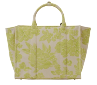 FLOWER PRINT TOTE BAG