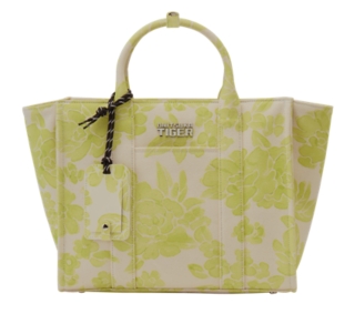 FLOWER PRINT TOTE BAG