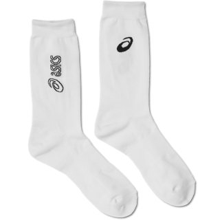 LOGO SOCKS | Unisex | White | Unisex Sportstyle Accessories | ASICS ...