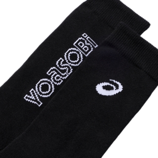 YOASOBI LOGO SOCKS, Black 2