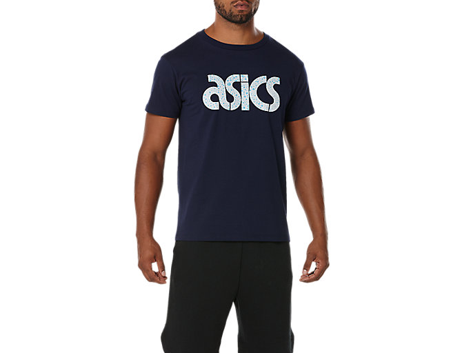 GRAPHIC TEE | Navy/Blue | T-Shirts & Tops | ASICS