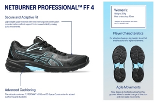 ASICS NETBURNER PROFESSIONAL FF 4 Technology