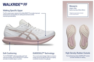 ASICS WALKRIDE™ FF Technology