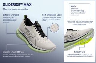 ASICS GLIDERIDE™ MAX Technology