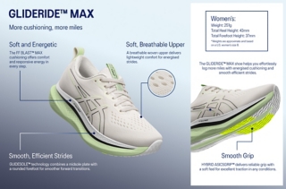 ASICS GLIDERIDE™ MAX Technology