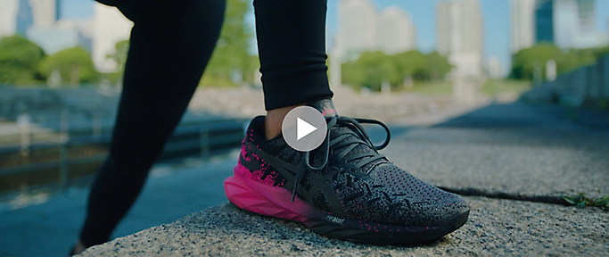 Men's DYNABLAST | Black/Lime Zest | Running Shoes | ASICS