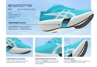 ASICS METASPEED™ RAY Tech Sheet