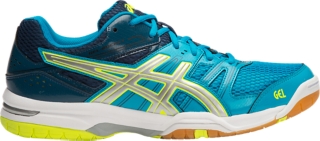 asics gel rocket 7 blue