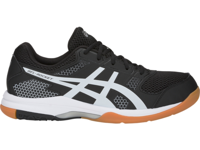 Asics gel rocket 8 grey best sale