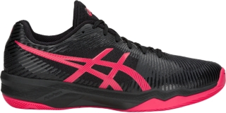 Womens black asics outlet volleyball shoes