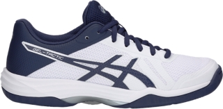 Women's GEL-Tactic 2 | Real White/Deep Ocean | Volleyball Shoes | ASICS