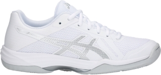 White asics shop womens volleyball shoes