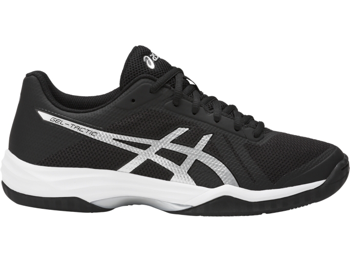 Women's GEL-Tactic 2 | Black/Silver/White | Volleyball Shoes | ASICS