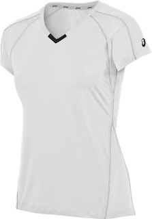 Upcourt Short Sleeve Jersey | White/White | T-Shirts & Tops | ASICS