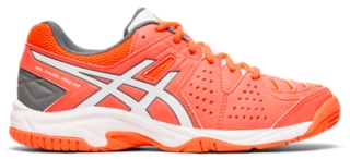 Unisex GEL-PADEL PRO 3 GS | FLASH CORAL/WHITE | Sports | ASICS Outlet
