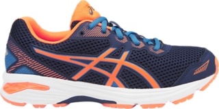 asics shoes kids orange