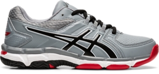 girls black asics