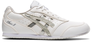 asics leather school shoes