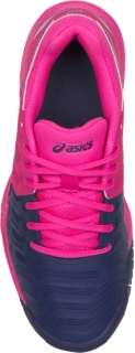 asics gel resolution 7 gs junior tennis shoe